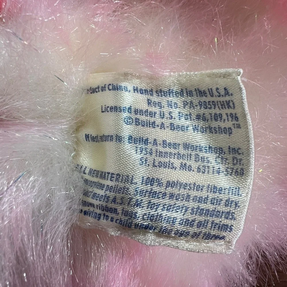 Build-A-Bear Hopeful Wishes Pink Breast Cancer Awareness 2001 Vintage Y2K 16